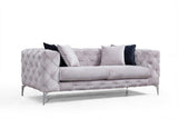 Canapea fixă Como, Diverse culori, Diverse configurații, Diverse dimensiuni - Gri deschis - 197x90x73 cm - 2 locuri | SKU: 569HLN1104 | Canapea fixă Como, varianta Gri deschis - 197x90x73 cm - 2 locuri, produs pentru amenajarea locuinței, disponibil online în România la CasaMob