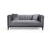 Canapea Fixa cu 2 Locuri Trendy, Gri Inchis, 190 x 89 x 79 cm, SKU 569HLN1110