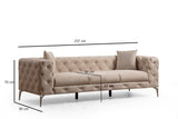 Canapea fixă Como, Diverse culori, Diverse configurații, Diverse dimensiuni - Ecru - 237x90x70 cm - 3 locuri | SKU: 569HLN1126 | Canapea fixă Como, varianta Ecru - 237x90x70 cm - 3 locuri, produs pentru amenajarea locuinței, disponibil online în România la CasaMob