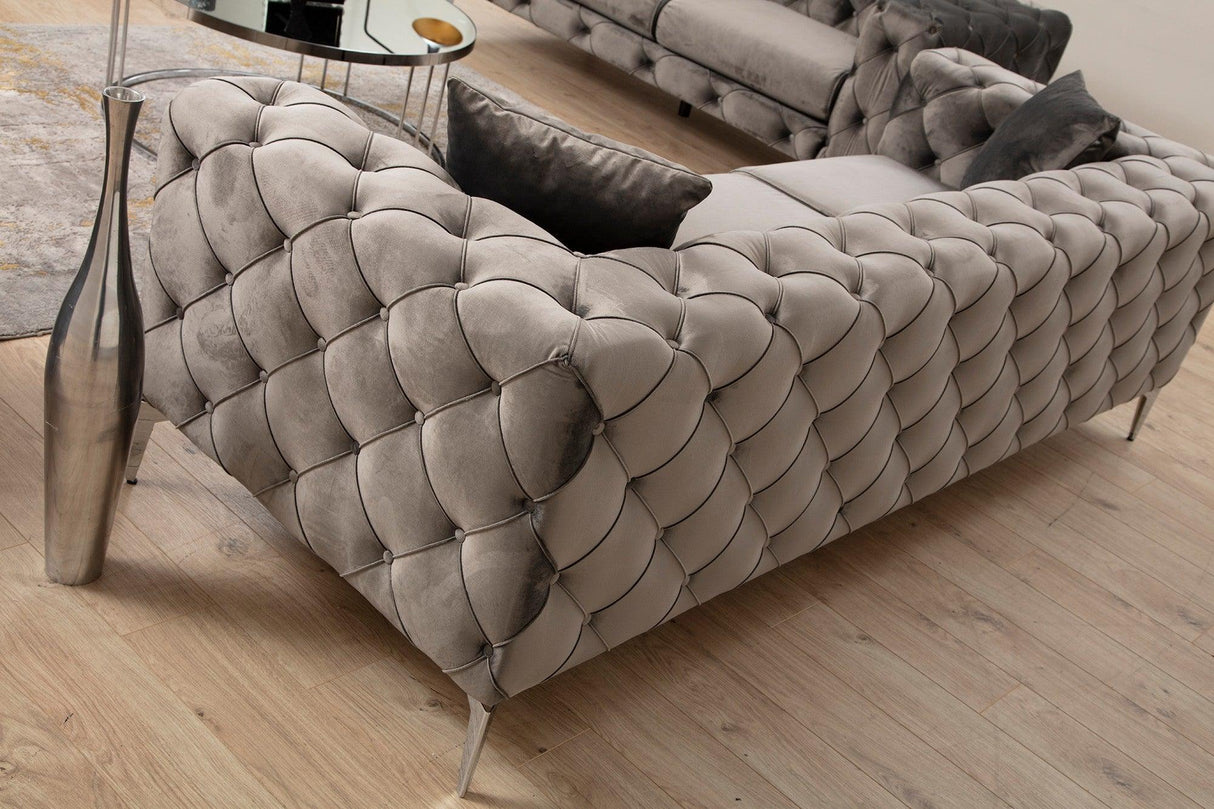 Canapea fixă Como, Diverse culori, Diverse configurații, Diverse dimensiuni - Antracit - 27x90x70 cm - 3 locuri | SKU: 569HLN1111 | Canapea fixă Como, varianta Antracit - 27x90x70 cm - 3 locuri, produs pentru amenajarea locuinței, disponibil online în România la CasaMob