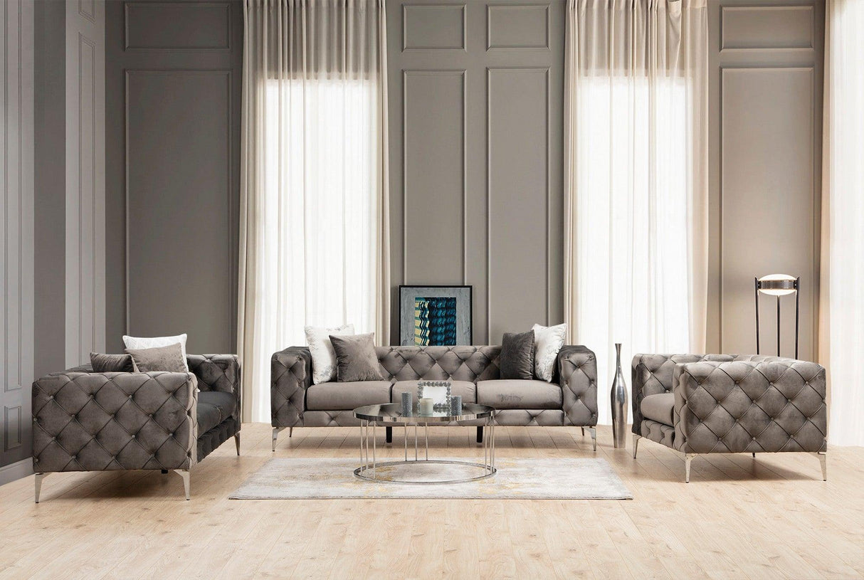 Canapea fixă Como, Diverse culori, Diverse configurații, Diverse dimensiuni - Antracit - 27x90x70 cm - 3 locuri | SKU: 569HLN1111 | Canapea fixă Como, varianta Antracit - 27x90x70 cm - 3 locuri, produs pentru amenajarea locuinței, disponibil online în România la CasaMob