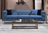 Canapea fixă Como, Diverse culori, Diverse configurații, Diverse dimensiuni - Albastru - 237x90x73 cm - 3 locuri | SKU: 569HLN1112 | Canapea fixă Como, varianta Albastru - 237x90x73 cm - 3 locuri, produs pentru amenajarea locuinței, disponibil online în România la CasaMob