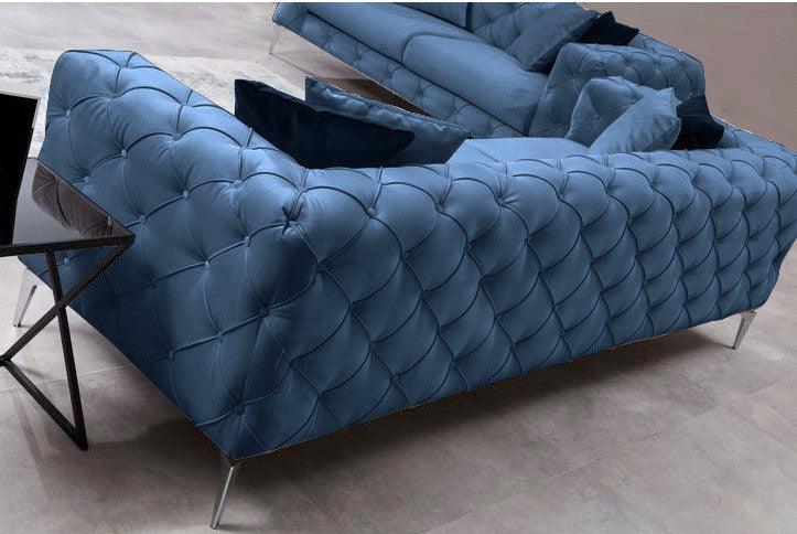 Canapea fixă Como, Diverse culori, Diverse configurații, Diverse dimensiuni - Albastru - 237x90x73 cm - 3 locuri | SKU: 569HLN1112 | Canapea fixă Como, varianta Albastru - 237x90x73 cm - 3 locuri, produs pentru amenajarea locuinței, disponibil online în România la CasaMob