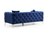 Canapea fixă Como, Diverse culori, Diverse configurații, Diverse dimensiuni - Bleumarin - 27x90x70 cm - 2 locuri | SKU: 569HLN1128 | Canapea fixă Como, varianta Bleumarin - 27x90x70 cm - 2 locuri, produs pentru amenajarea locuinței, disponibil online în România la CasaMob