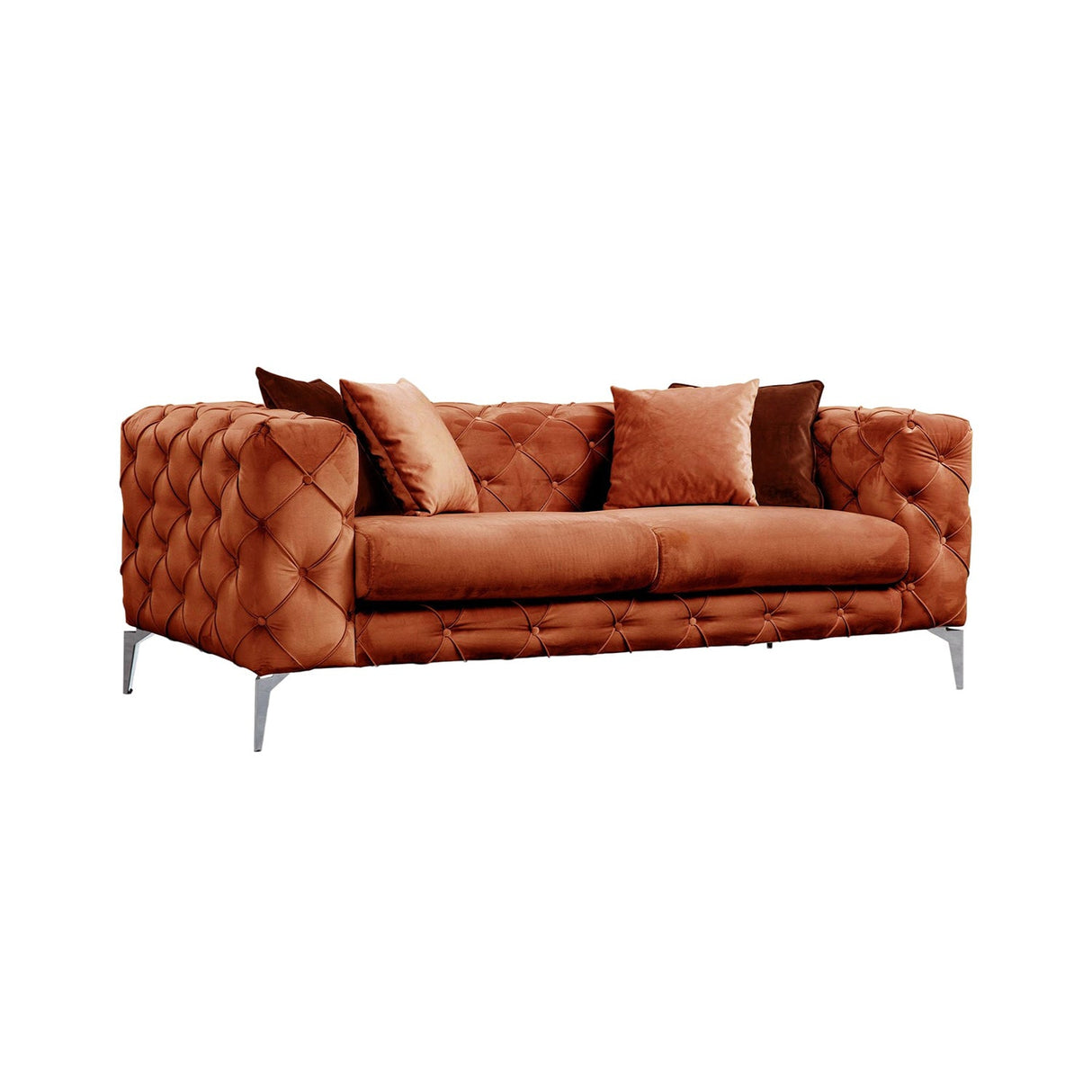 Canapea fixă Como, Diverse culori, Diverse configurații, Diverse dimensiuni - Portocaliu - 197x90x73 cm - 2 locuri | SKU: 569HLN1131 | Canapea fixă Como, varianta Portocaliu - 197x90x73 cm - 2 locuri, produs pentru amenajarea locuinței, disponibil online în România la CasaMob