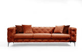 Canapea fixă Como, Diverse culori, Diverse configurații, Diverse dimensiuni - Portocaliu - 237x90x73 cm - 3 locuri | SKU: 569HLN1132 | Canapea fixă Como, varianta Portocaliu - 237x90x73 cm - 3 locuri, produs pentru amenajarea locuinței, disponibil online în România la CasaMob