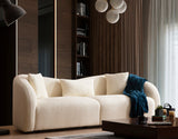 Canapea fixă Venedik, Crem, Diverse configurații, Diverse dimensiuni - 236x91x76 cm - 3 locuri | SKU: 569HLN1136 | Canapea fixă Venedik, Crem, varianta 236x91x76 cm - 3 locuri, produs pentru amenajarea locuinței, disponibil online în România la CasaMob
