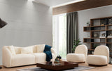 Canapea fixă Venedik, Crem, Diverse configurații, Diverse dimensiuni - 236x91x76 cm - 3 locuri | SKU: 569HLN1136 | Canapea fixă Venedik, Crem, varianta 236x91x76 cm - 3 locuri, produs pentru amenajarea locuinței, disponibil online în România la CasaMob