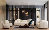 Canapea fixă Venedik, Crem, Diverse configurații, Diverse dimensiuni - 236x91x76 cm - 3 locuri | SKU: 569HLN1136 | Canapea fixă Venedik, Crem, varianta 236x91x76 cm - 3 locuri, produs pentru amenajarea locuinței, disponibil online în România la CasaMob