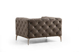 Fotoliu Chesterfield, 90x70x108 cm - Gri, SKU 569HLN1502