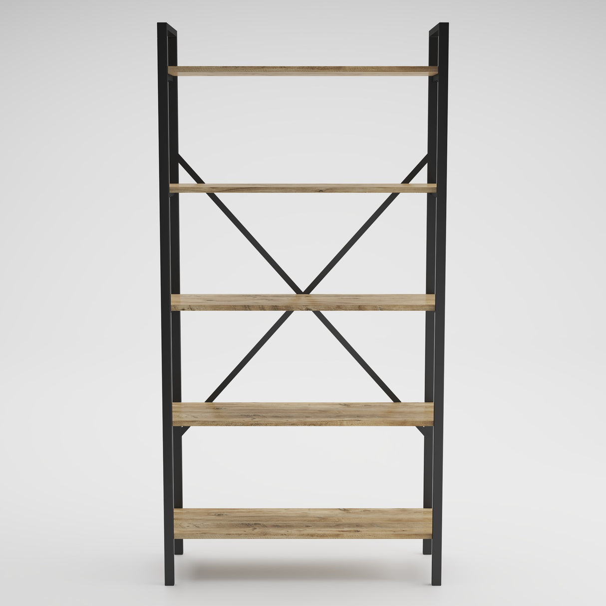 Bibliotecă 3250000006029, Pin atlantic, 90x34x180 cm