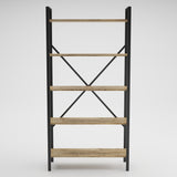 Bibliotecă 3250000006029, Pin atlantic, 90x34x180 cm