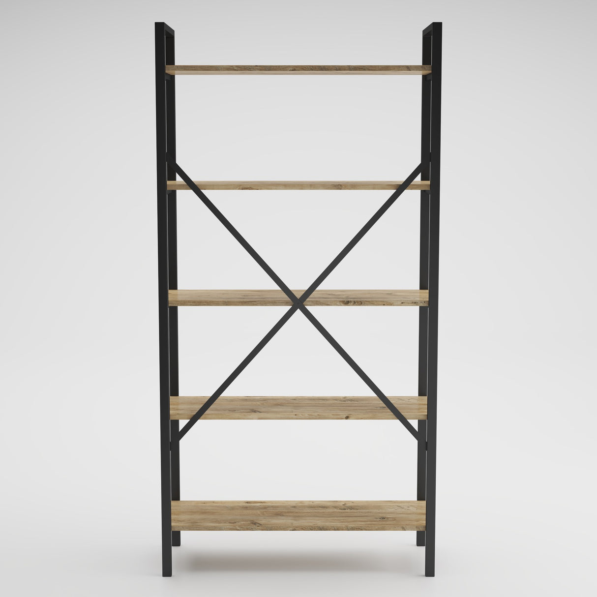 Bibliotecă 3250000006029, Pin atlantic, 90x34x180 cm