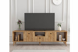 Comodă TV Figaro, Pin atlantic, 180x30x45 cm