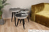 Set 3 măsuțe de cafea Wing, Negru - Argintiu, 39x39x47 cm, SKU 572KTE1130, imagine 1