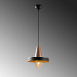 Lustră Dodo - 2501, Negru - Copper, Ø31x119 cm