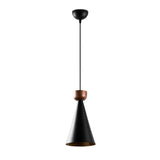 Lustră Dodo - 2491, Negru - Copper, Ø19x131 cm