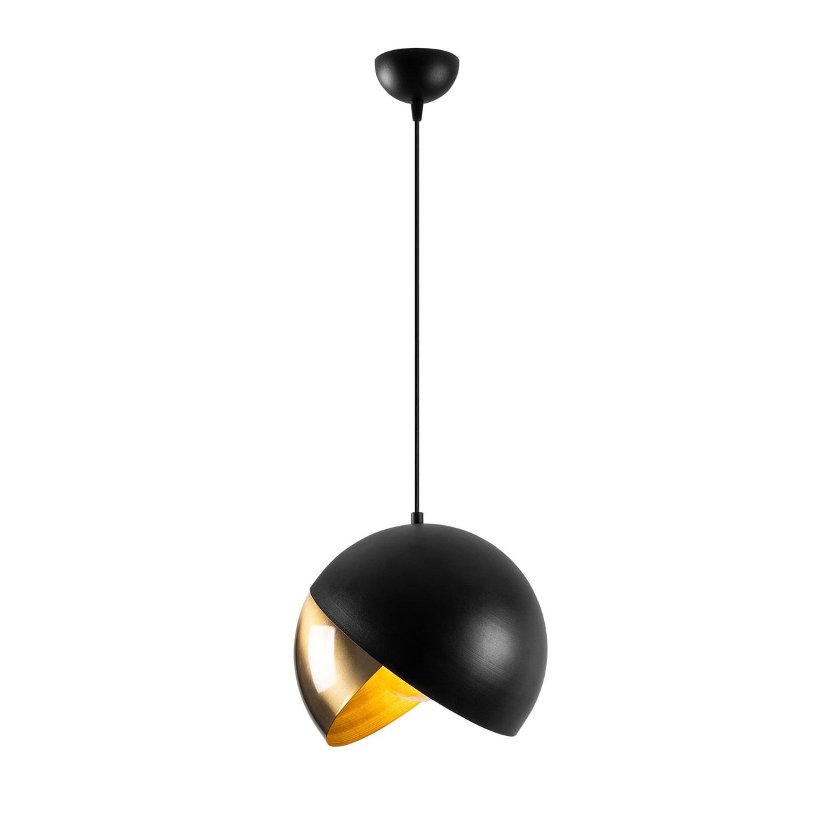 Lustră Pacman - 2633, Negru - Vintage, Ø30x124 cm
