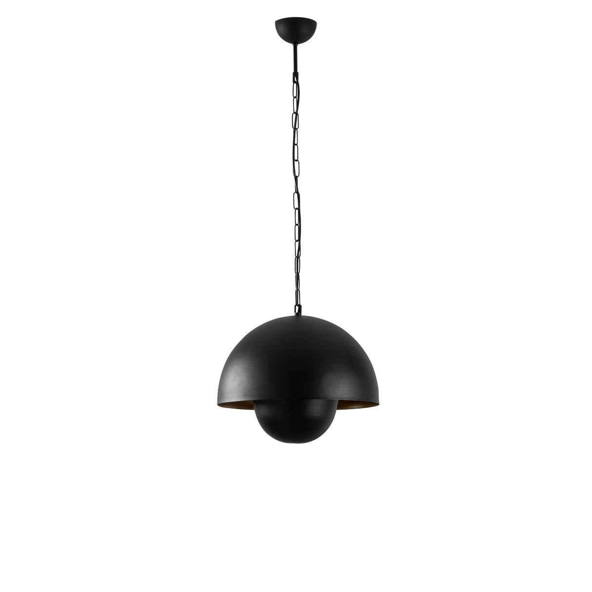 Lustră Yanıgara - 2676, Negru, Ø30x28 cm