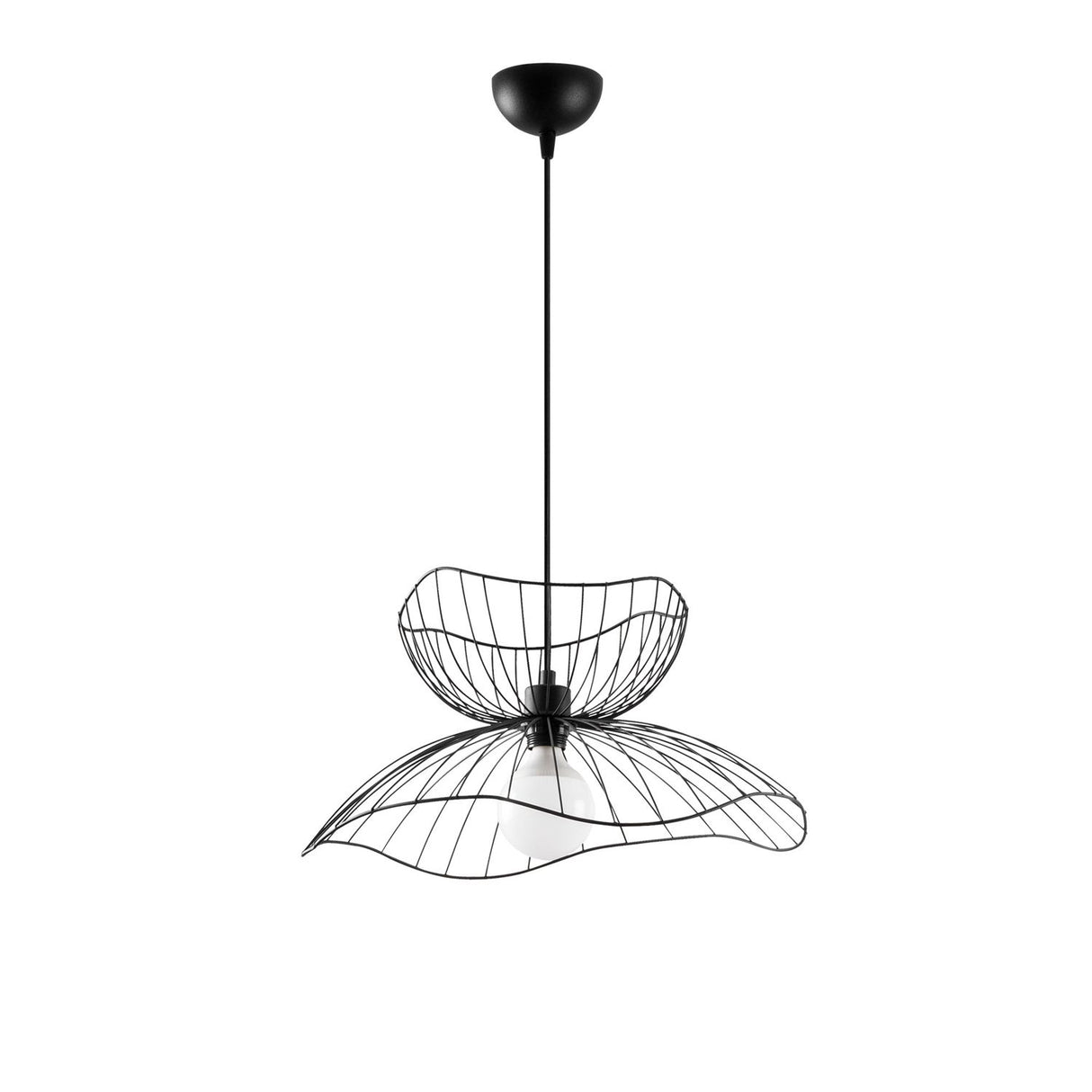 Lustră Farac - 6390, Negru, Ø50x41 cm