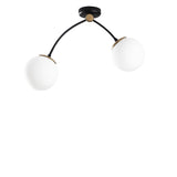 Lustra Kozom Chandelier, Alb