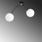 Lustra Kozom Chandelier, Alb
