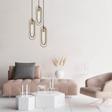 Lustra Cerko Chandelier, Negru
