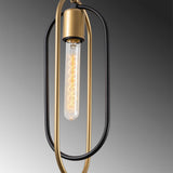 Lustra Cerko Chandelier, Negru