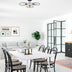 Lustra Circle Chandelier, Negru, SKU 584TTM1294