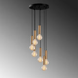 Lustra Tempo Chandelier, Bej