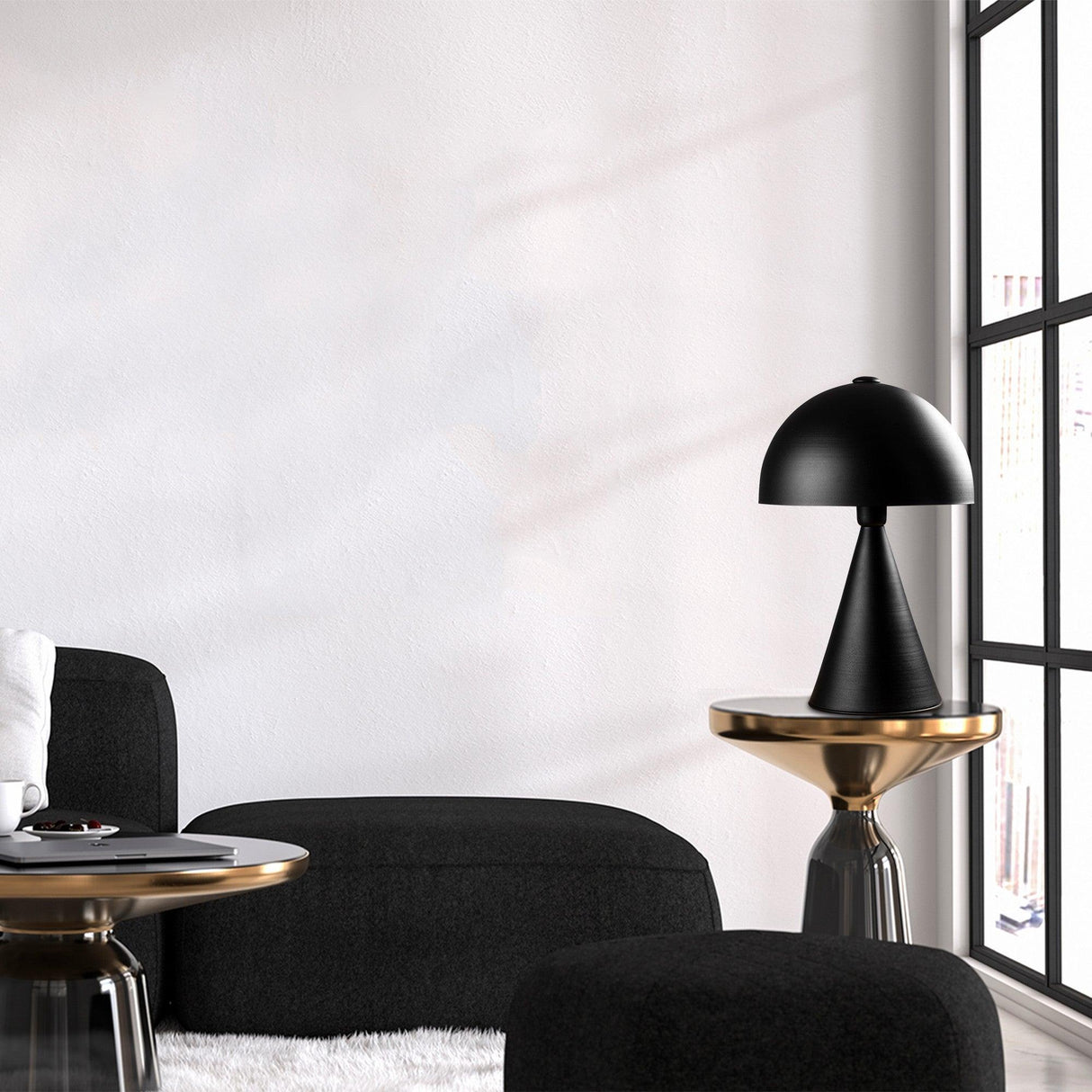 Veioză Dodo Table Lamp - Negru, SKU 584TTM1704