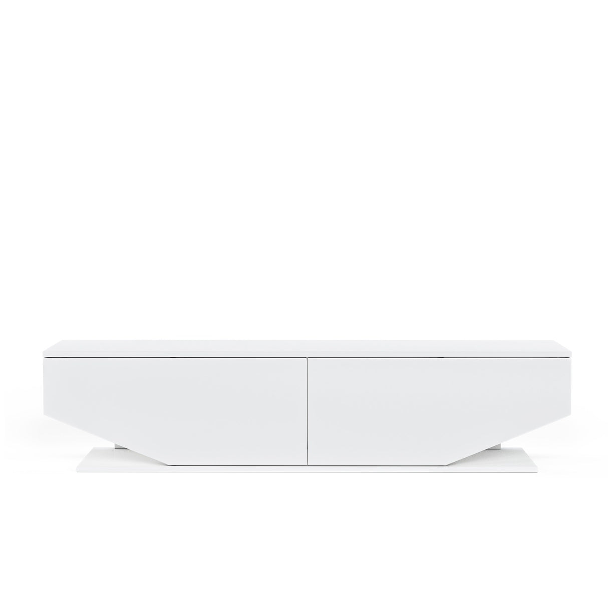 Comodă TV Ares, Alb, 160x33x37 cm
