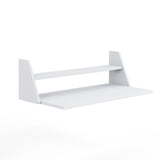 Birou Turner, Alb, 89x27x45 cm