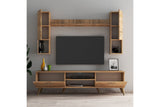 Comodă TV TVU0202, Pin atlantic, 180x35x48 cm