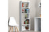 Bibliotecă KTB0101, Alb, 48x23.5x159 cm, SKU 616TNM1301, imagine 2