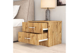 Noptieră KMD0202, Pin atlantic, 52x45x45 cm