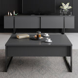 Măsuță de cafea Luxe, Diverse culori, 90x60x40 cm - Antracit - Negru | SKU: 618BLY1124 | Măsuță de cafea Luxe, 90x60x40 cm, varianta Antracit - Negru, produs pentru amenajarea locuinței, disponibil online în România la CasaMob