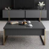 Set mobilă pentru sufragerie Luxe Set, Diverse culori, 180x30x47 cm - Antracit - Auriu | SKU: 618BLY1170 | Set mobilă pentru sufragerie Luxe Set, 180x30x47 cm, varianta Antracit - Auriu, produs pentru amenajarea locuinței, disponibil online în România la CasaMob