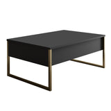 Set mobilă pentru sufragerie Luxe Set, Diverse culori, 180x30x47 cm - Antracit - Auriu | SKU: 618BLY1170 | Set mobilă pentru sufragerie Luxe Set, 180x30x47 cm, varianta Antracit - Auriu, produs pentru amenajarea locuinței, disponibil online în România la CasaMob