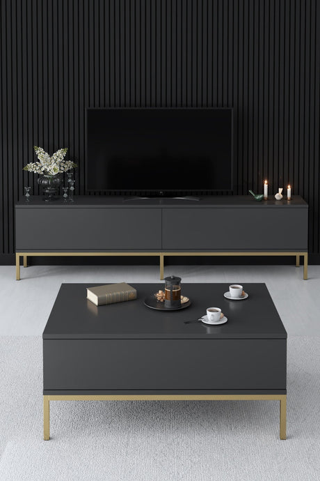 Comodă TV Lord, Diverse culori, 180x30x47 cm