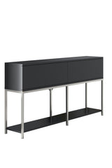 Set mobilă pentru sufragerie Lord, Diverse culori, 180x30x47 cm - Antracit - Argintiu | SKU: 618BLY1194 | Set mobilă pentru sufragerie Lord, 180x30x47 cm, varianta Antracit - Argintiu, produs pentru amenajarea locuinței, disponibil online în România la CasaMob