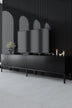 Negru | SKU: 618BLY1220 | Comodă TV Lord, 180x30x47 cm, varianta Negru, produs pentru amenajarea locuinței, disponibil online în România la CasaMob