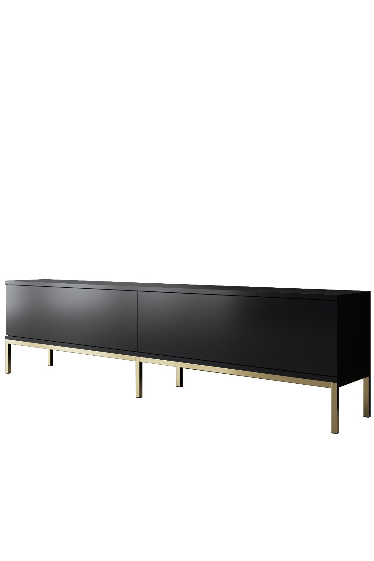 Comodă TV Lord, Diverse culori, 180x30x47 cm - Negru | SKU: 618BLY1220 | Comodă TV Lord, 180x30x47 cm, varianta Negru, produs pentru amenajarea locuinței, disponibil online în România la CasaMob