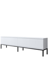 Set mobilă pentru sufragerie Lord, Diverse culori, 180x30x47 cm - Negru - Alb | SKU: 618BLY1211 | Set mobilă pentru sufragerie Lord, 180x30x47 cm, varianta Negru - Alb, produs pentru amenajarea locuinței, disponibil online în România la CasaMob