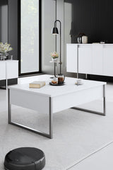 Set mobilă pentru sufragerie Luxe, Diverse culori, Diverse dimensiuni - Alb - Argintiu - 180x30x50 cm | SKU: 618BLY1225 | Set mobilă pentru sufragerie Luxe, varianta Alb - Argintiu - 180x30x50 cm, produs pentru amenajarea locuinței, disponibil online în România la CasaMob