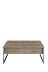 Măsuță de cafea Luxe, Diverse culori, 90x60x40 cm - Nuc - Argintiu | SKU: 618BLY1352 | Măsuță de cafea Luxe, 90x60x40 cm, varianta Nuc - Argintiu, produs pentru amenajarea locuinței, disponibil online în România la CasaMob