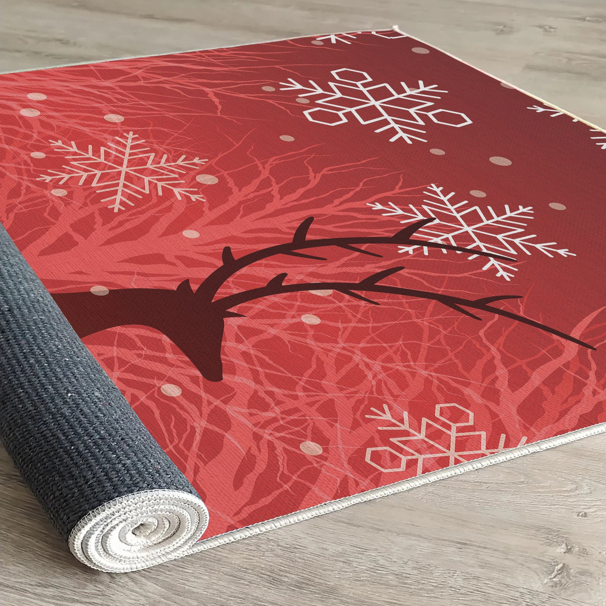 Covor Woopamuk419, Roșu - Alb, Diverse dimensiuni - 160x230x1 cm | SKU: 633HFT1143 | Covor Woopamuk419, Roșu - Alb, varianta 160x230x1 cm, produs pentru amenajarea locuinței, disponibil online în România la CasaMob
