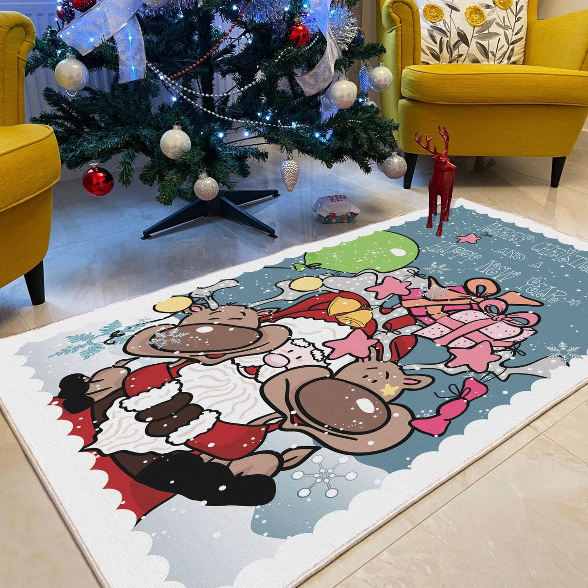 Covor Woopamuk420, Multicolor, Diverse dimensiuni - 180x280x1 cm | SKU: 633HFT1155 | Covor Woopamuk420, Multicolor, varianta 180x280x1 cm, produs pentru amenajarea locuinței, disponibil online în România la CasaMob