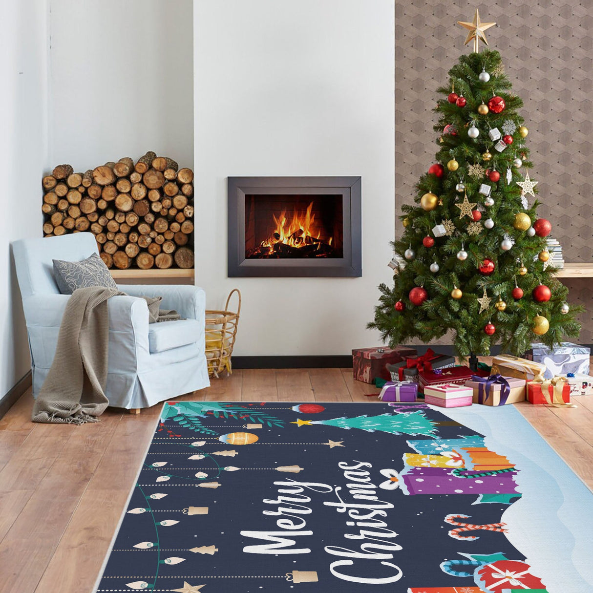 Covor Woopamuk421, Multicolor, Diverse dimensiuni - 100x200x1 cm | SKU: 633HFT1161 | Covor Woopamuk421, Multicolor, varianta 100x200x1 cm, produs pentru amenajarea locuinței, disponibil online în România la CasaMob