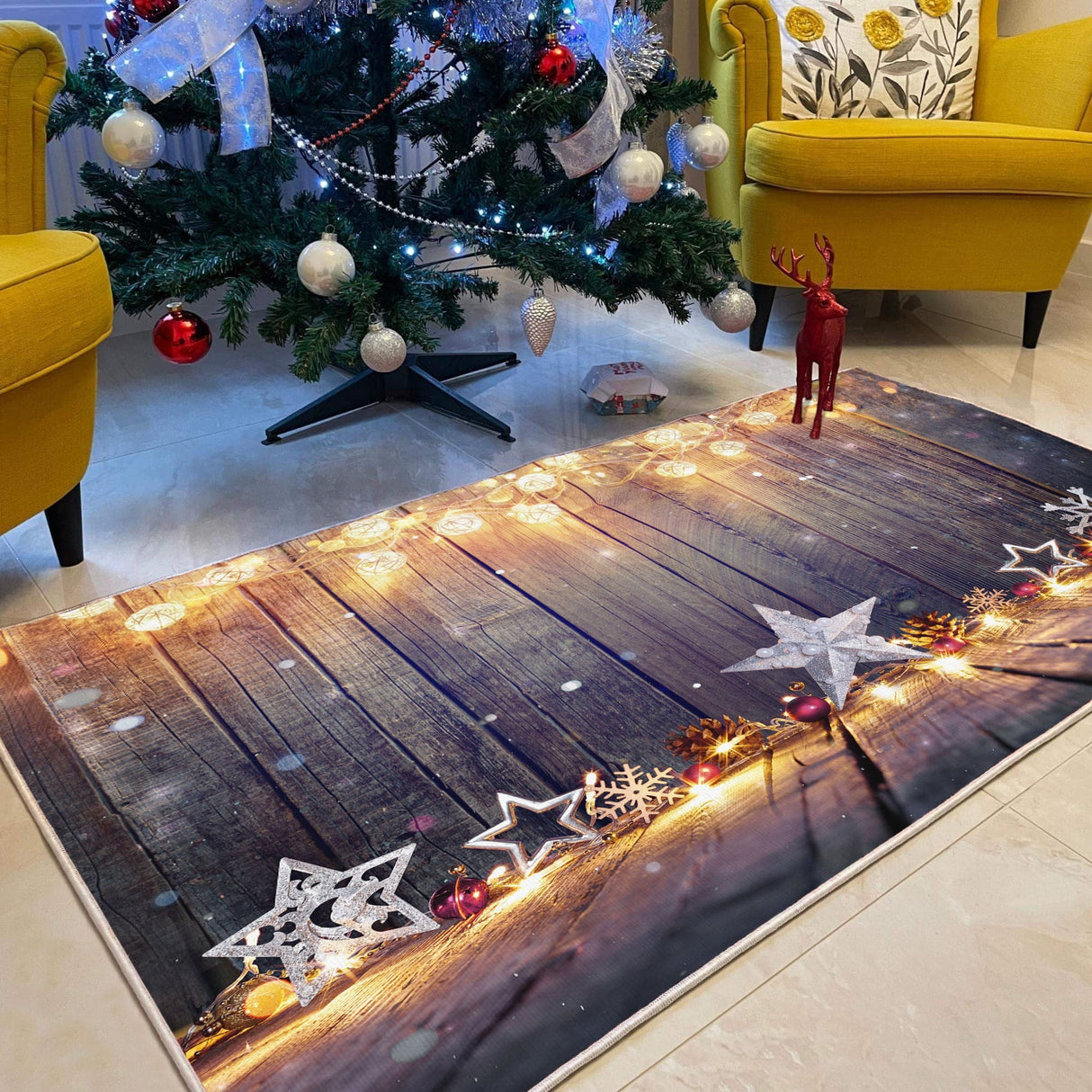 Covor Woopamuk430, Multicolor, Diverse dimensiuni - 80x200x1 cm | SKU: 633HFT1258 | Covor Woopamuk430, Multicolor, varianta 80x200x1 cm, produs pentru amenajarea locuinței, disponibil online în România la CasaMob